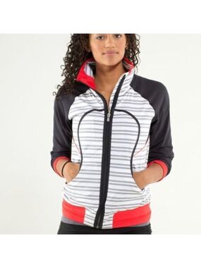 Lululemon Run Track Attack Jacket Women's Size 2